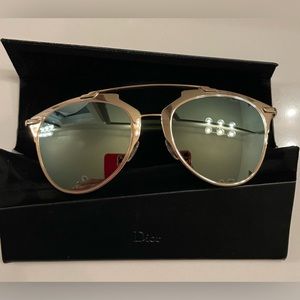 Christian Dior Mirrored Reflected Sunglasses